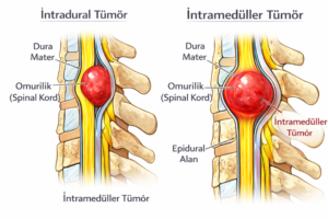omurilik tümörleri, spinal menengiom, spinal schwannom, spinal ependimom