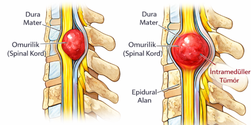 omurilik tümörleri, spinal menengiom, spinal schwannom, spinal ependimom